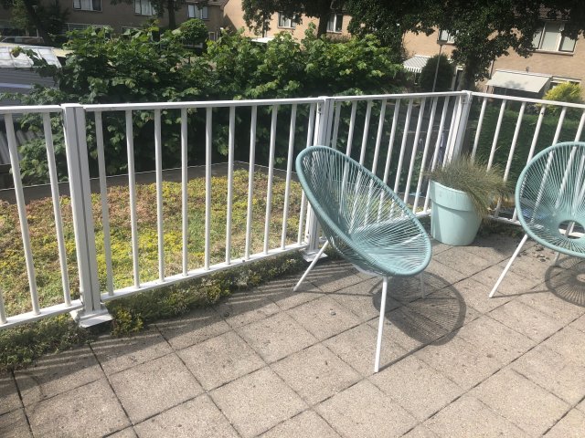 Dakterras met groen dak