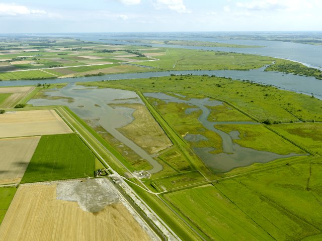 luchtfoto zuidland