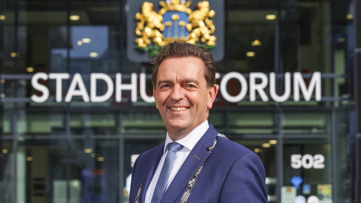 Bezoek burgemeester aan Seghwaert