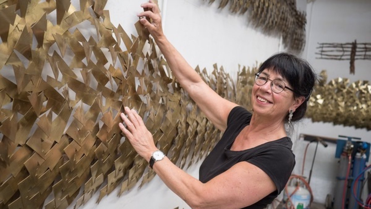 Kunstexpositie Fieke Hordijk in de Hof van Seghwaert