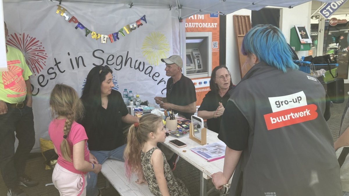 Informatiemarkt 'Samen maken wij de wijk' Seghwaert op 17 juni