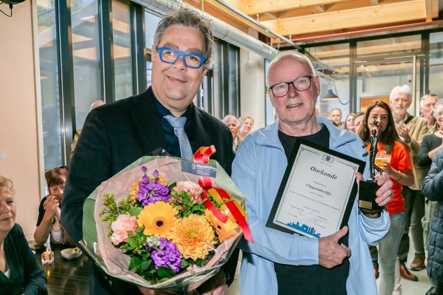 Councilman Jan Iedema and Gerard Zijlstra