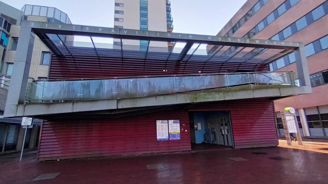 Bewaakte fietsenstalling Noordwaarts