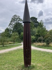 Kunstwerk Monument voor een boom van Dicky Brand