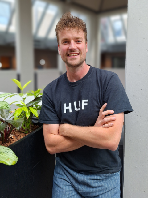 Profielfoto van Dylan van der Waarden, medewerker Zorg in Deurne
