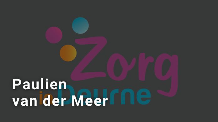 Paulien van der Meer, wijkmedewerker bij Zorg in Deurne