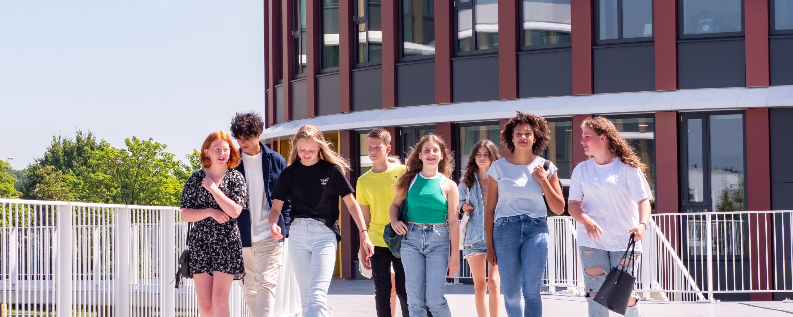 Sholieren voor een school