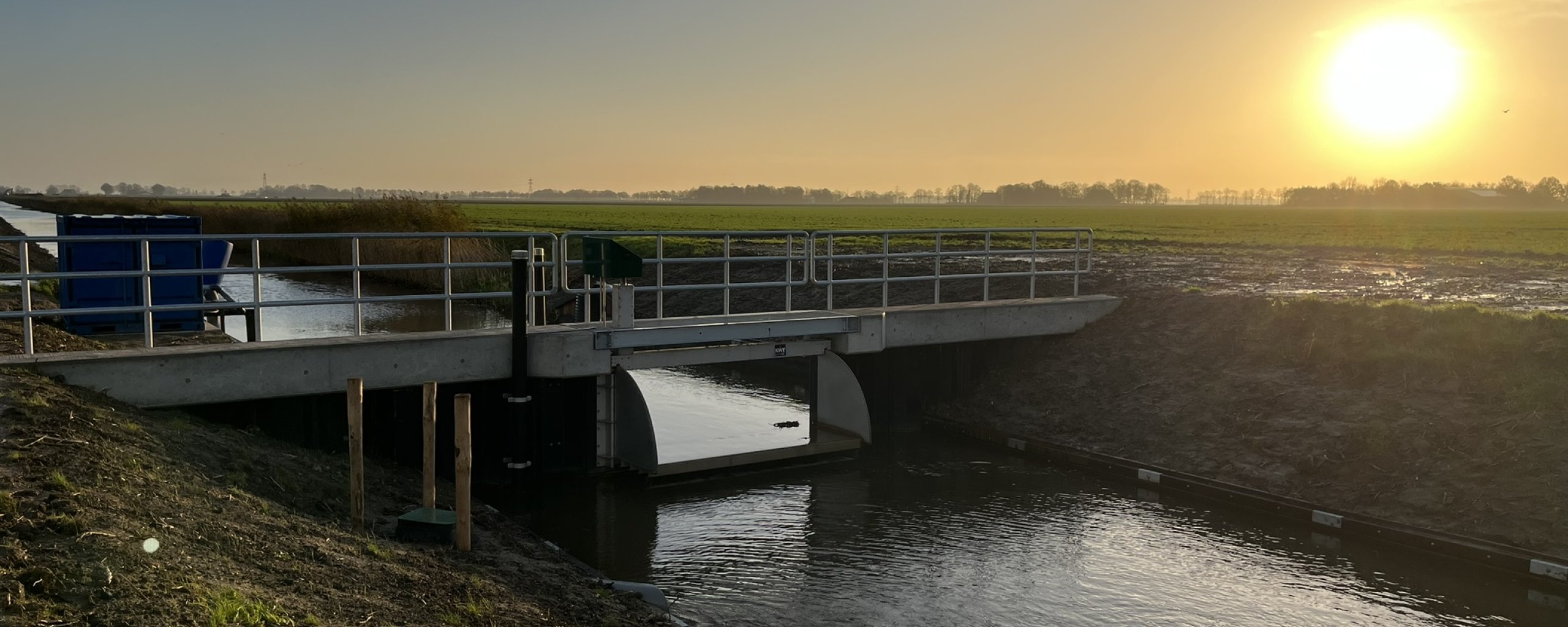 Nieuwe stuw
