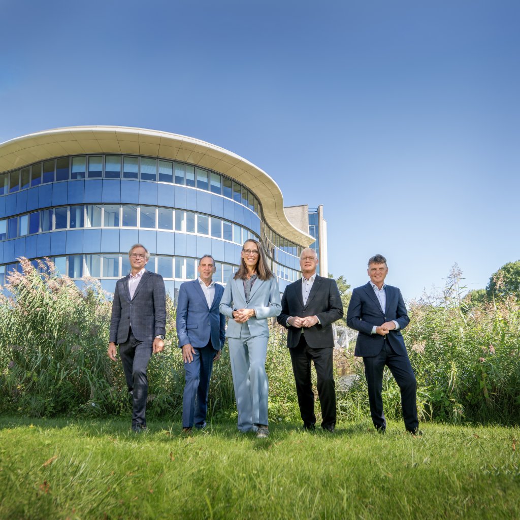 Foto van het college van Dijkgraaf en Heemraden