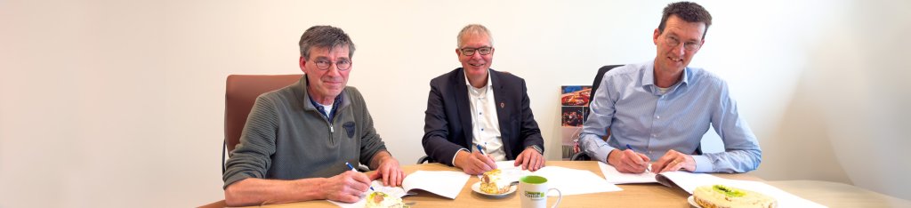 Gemeente Zuidplas en het bedrijf Smits Zevenhuizen tekenen intentieovereenkomst 