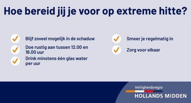 Hoe bereid jij je voor op extreme hitte