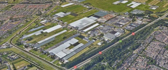 Luchtfoto van Nieuwerkerk Noord