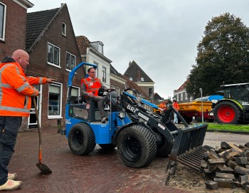 Startsein door wethouder Slingerland