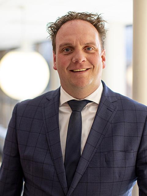 Wethouder Maarten Slingerland