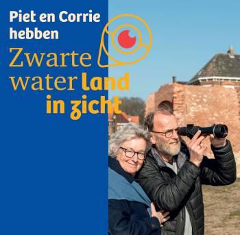 Piet en Corrie hebben Zwartewaterland in zicht