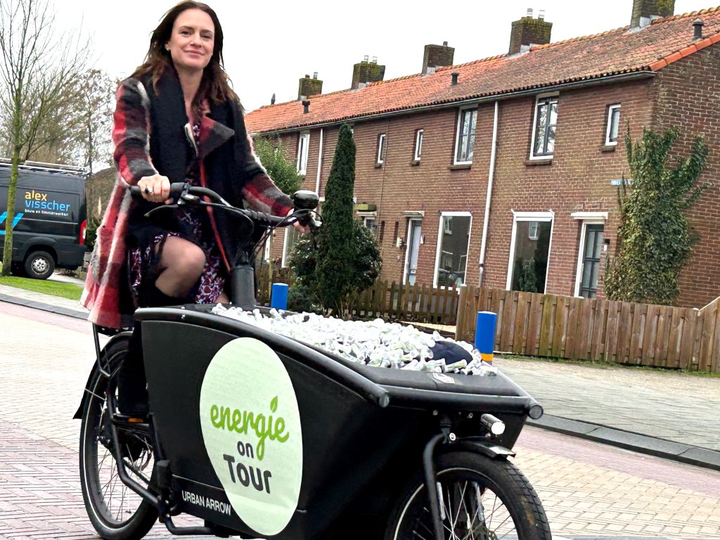 Energieteam fiets de wijken in