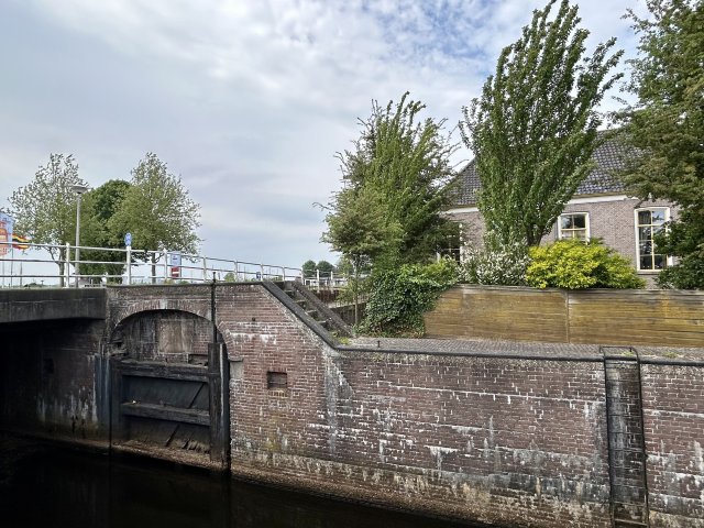 Kleine of Staphorster Schutsluis Nieuwesluis ongenummerd Zwartsluis