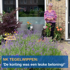 'De korting was een leuke beloning'