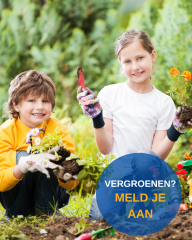 Vergroenen? Meld je aan