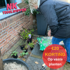 Korting op vaste planten