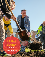 Extra bomen voor Zwartsluis